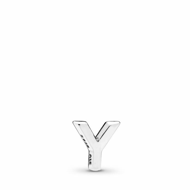 Pandora Letter Y Petite Locket Charm Sale NZ, Sterling Silver (142590-POR)